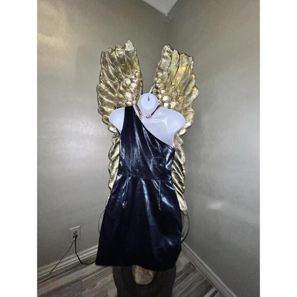 h:ours Aneta Mini Dress in Navy , Small - Picture 7 of 9